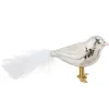 Glasvogel, silber