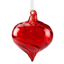 Glaszwiebel rot, 10 cm