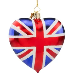 Herz Flagge Großbritannien