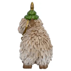 Hochlandrind mit grüner Mütze, Standfigur