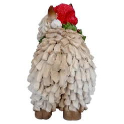 Hochlandrind mit roter Mütze, Standfigur