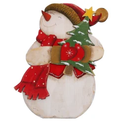 Holzaufsteller "Schneemanns Lieblingsbäumchen"