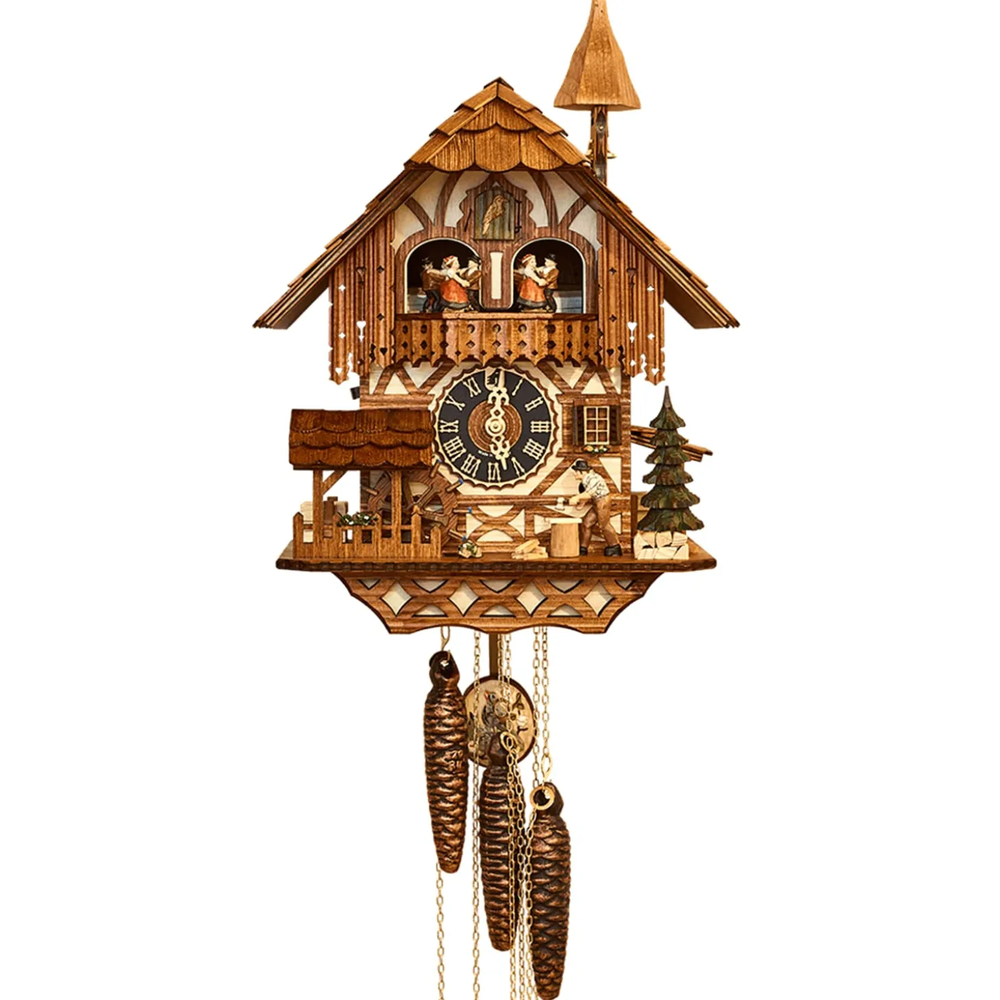 Holzhacker Kuckucksuhr
