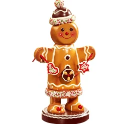 Holzknoddl "Lebkuchenmann", Räuchermännchen