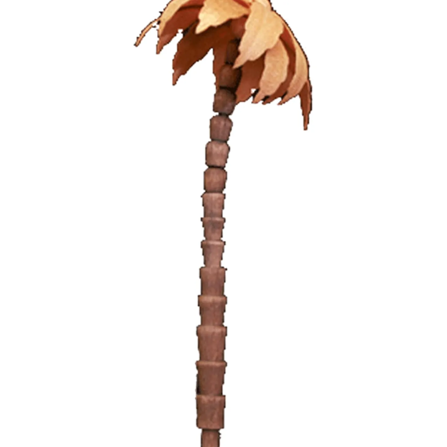 Holzpalme, natur, Höhe 130 mm