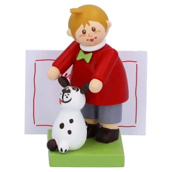 Junge mit Hund "Bello"