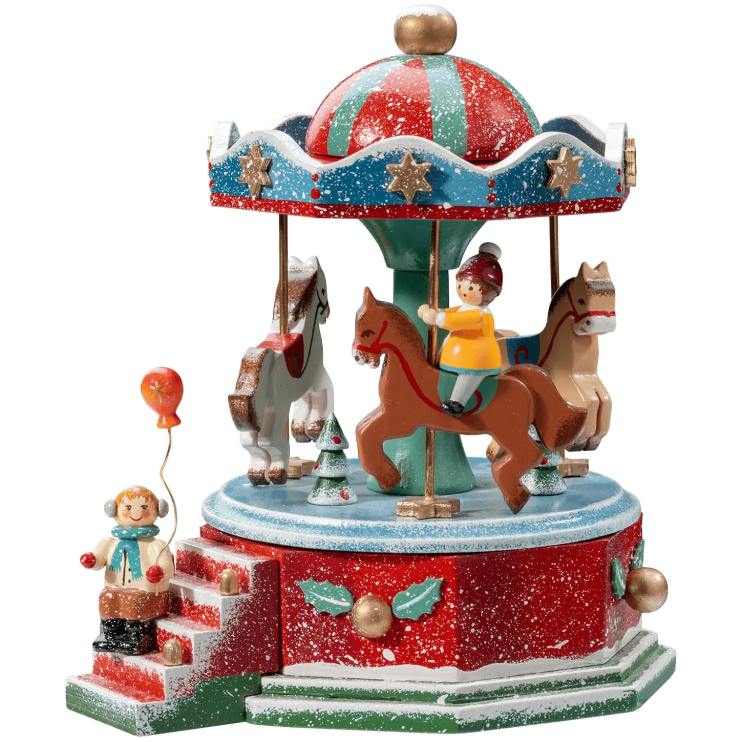 Karussell mit Musikwerk "It's a small world"