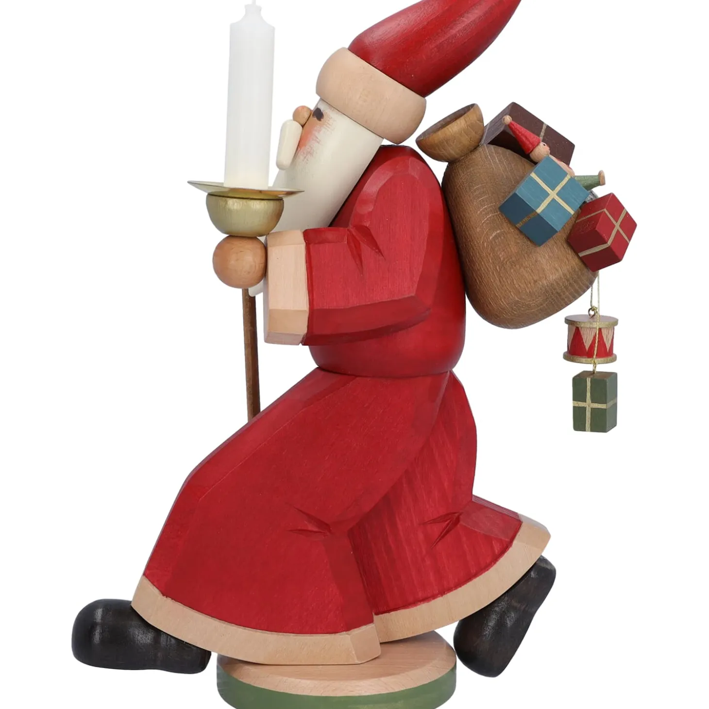 Kerzenhalter "Weihnachtsmann", Räuchermännchen