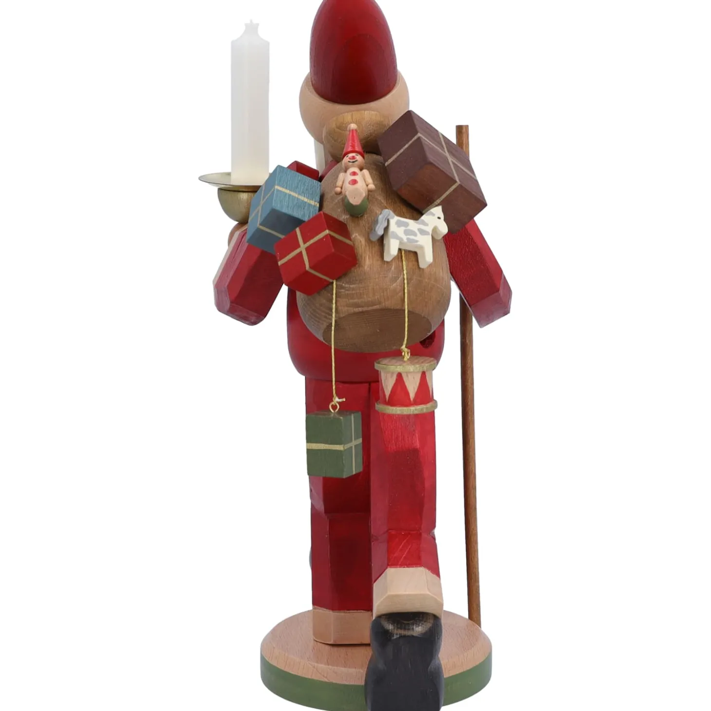 Kerzenhalter "Weihnachtsmann", Räuchermännchen