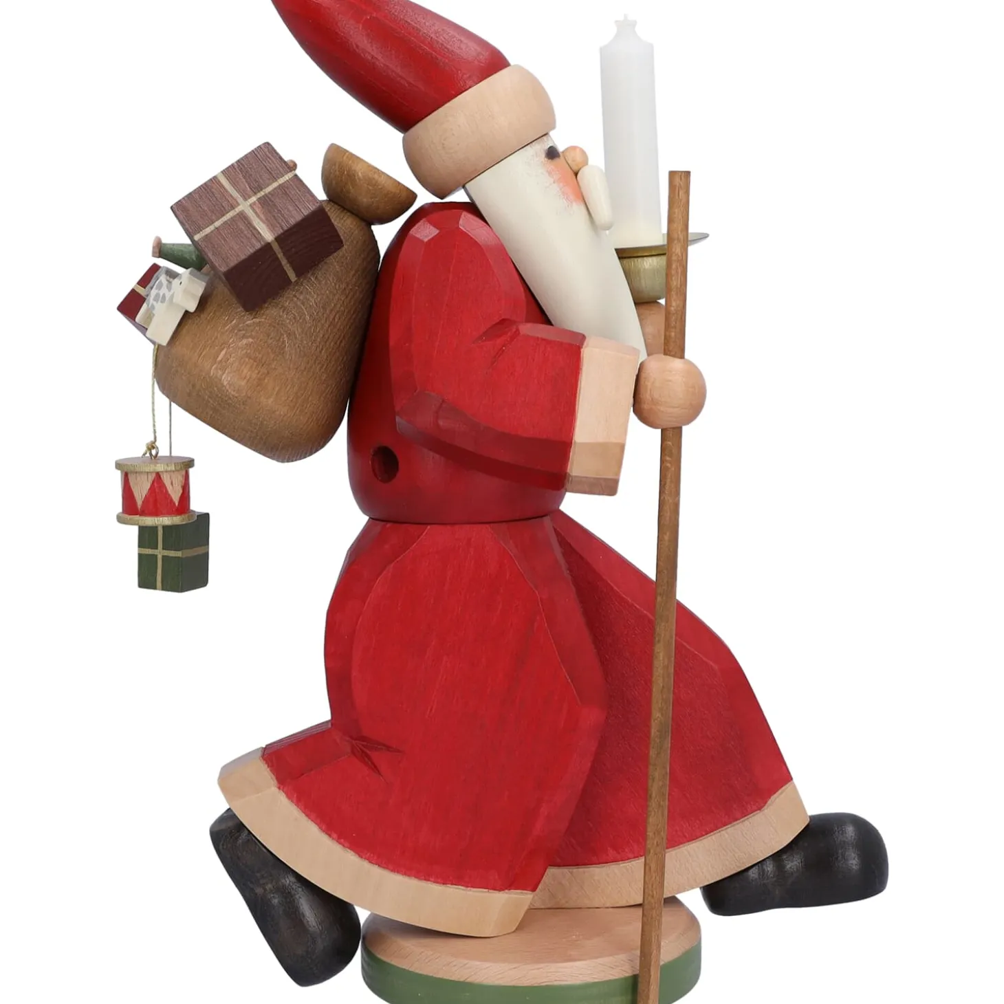 Kerzenhalter "Weihnachtsmann", Räuchermännchen