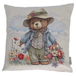 Kissenhülle "Blumenteddy Milan"