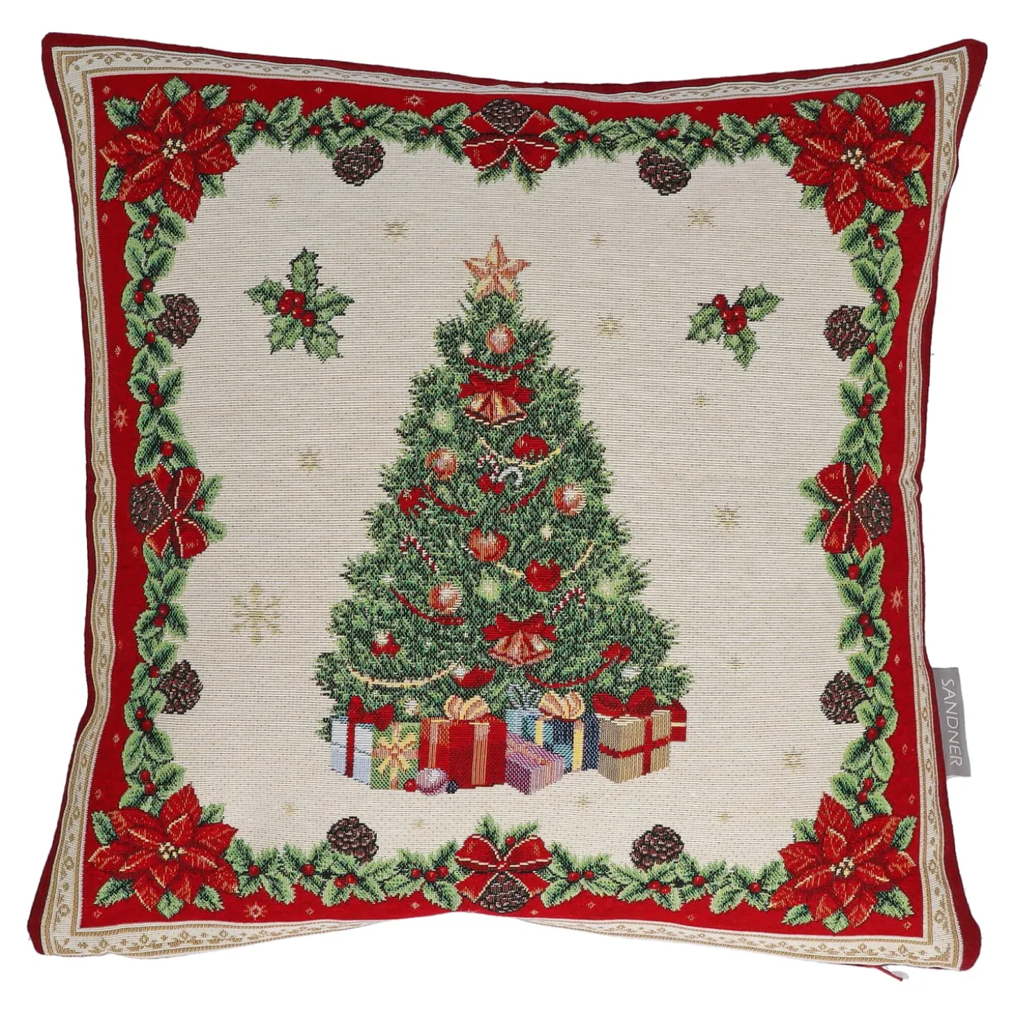 Kissenhülle "Geschenkebaum"