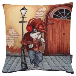 Kissenhülle "Musiker"