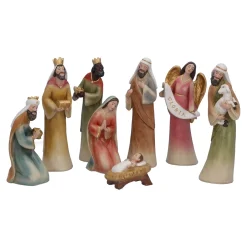 Krippenfiguren "Lobpreis dem Herren"