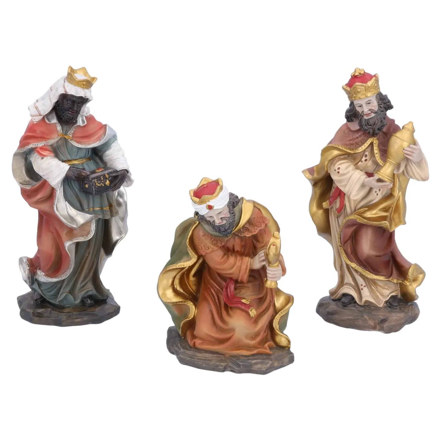 Krippenfiguren "Uns ist ein Kind geboren"