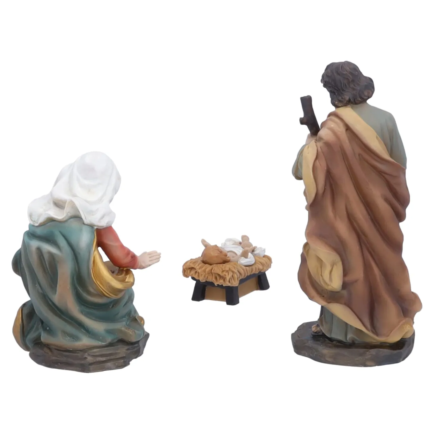 Krippenfiguren "Uns ist ein Kind geboren"