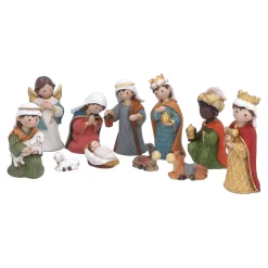 Krippenfiguren "Uns ist ein Kind geboren"