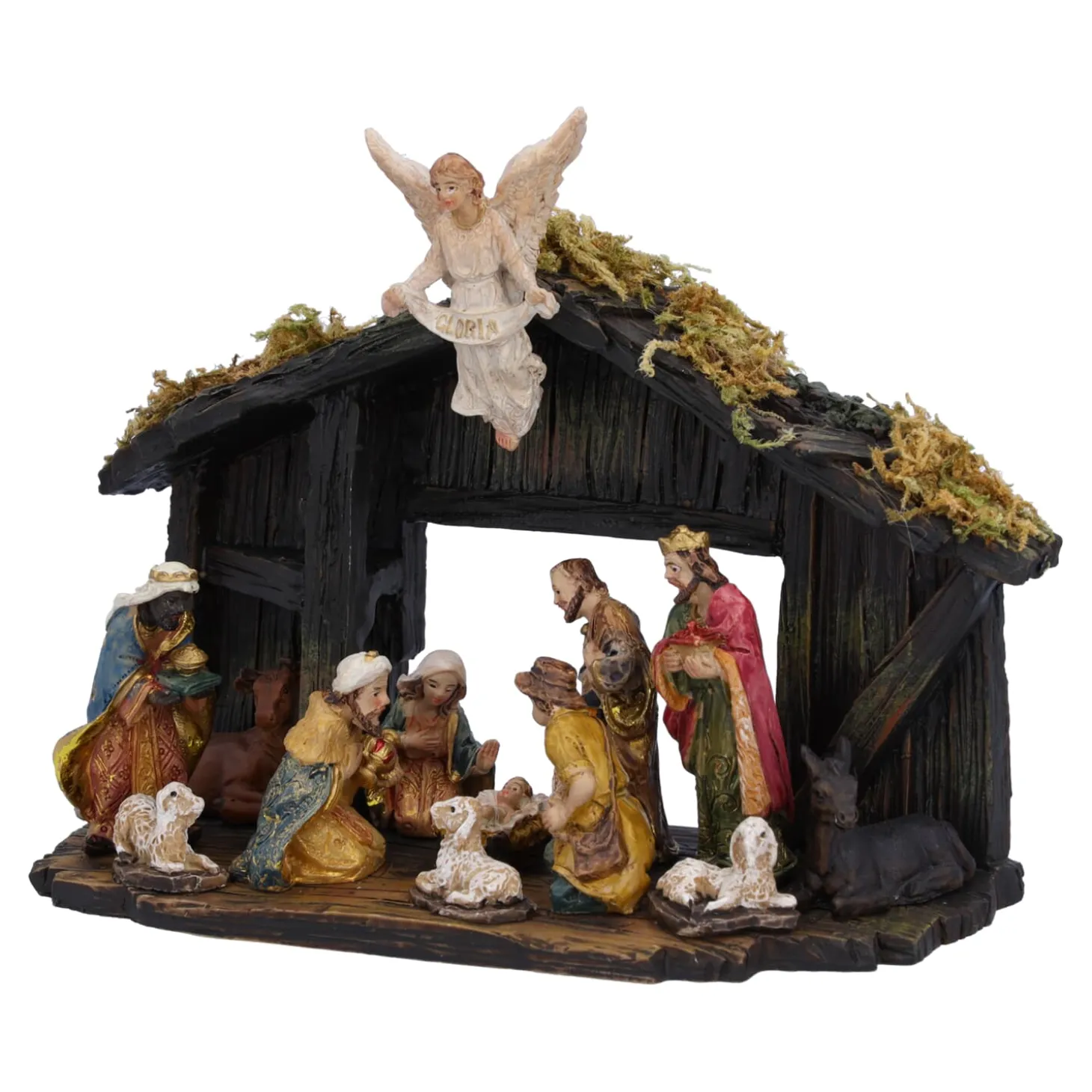 Krippenszene "Gloria"