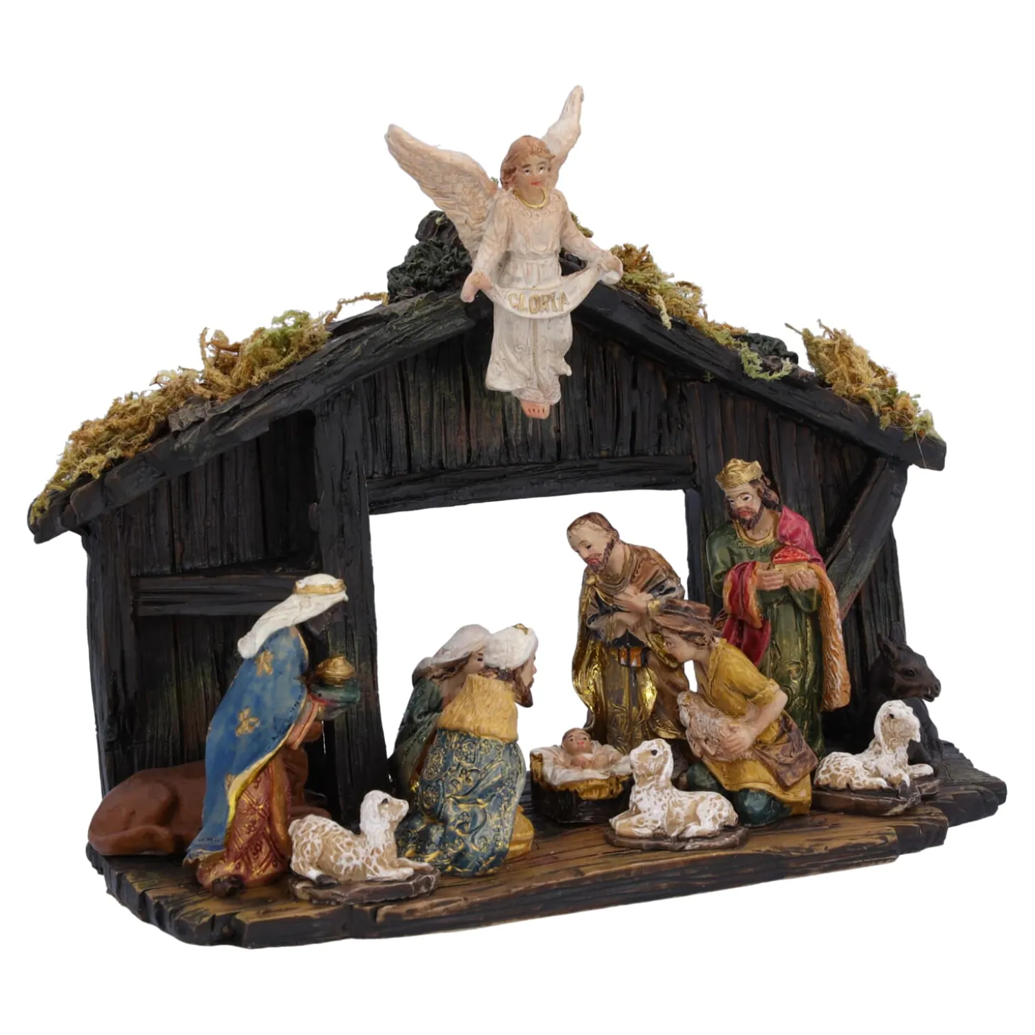 Krippenszene "Gloria"