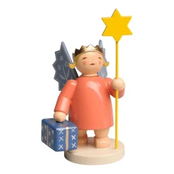 Kronenengel mit Stern und Paket