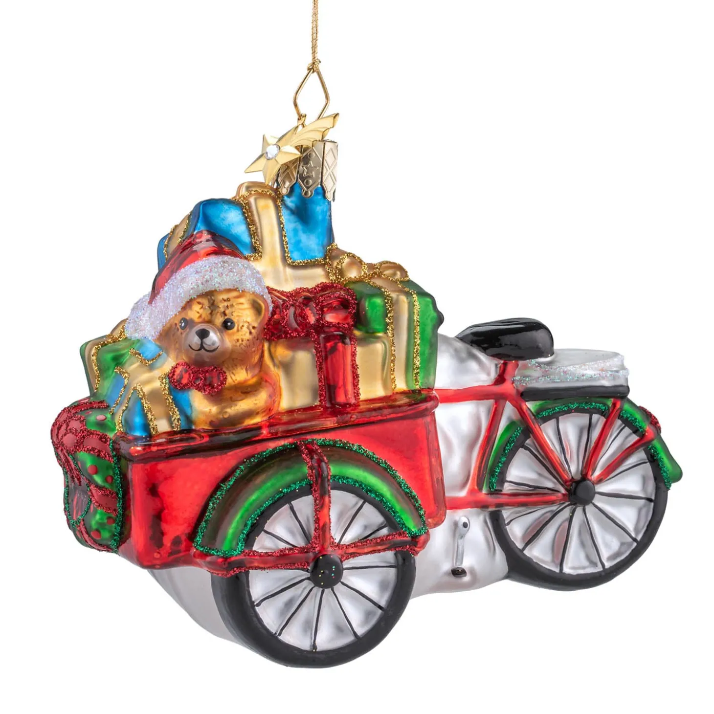 Lastenrad mit Geschenken