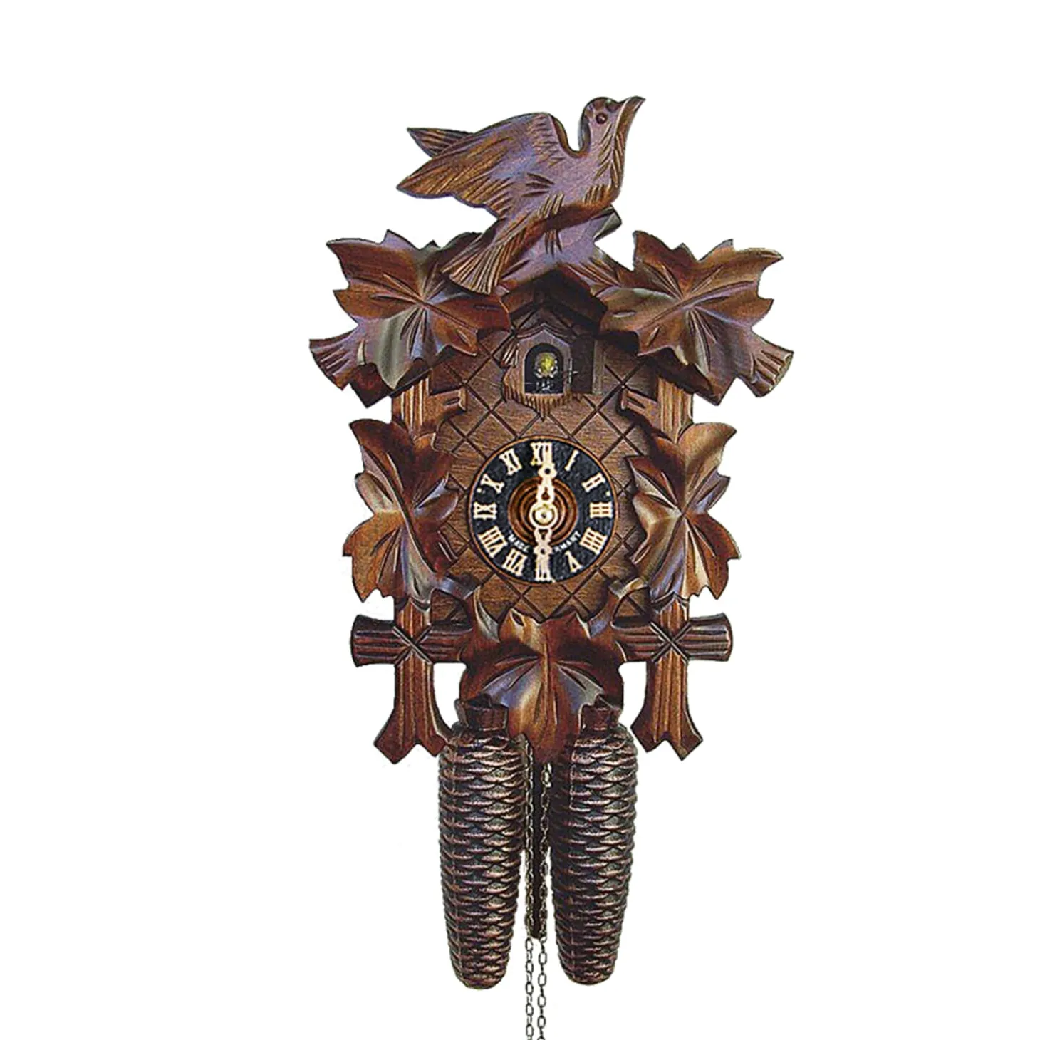 Laub Kuckucksuhr