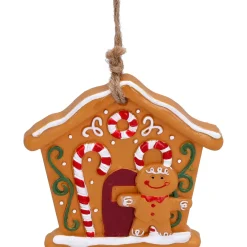 Lebkuchenhaus, Kunstharz-Baumbehang