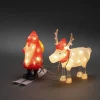 LED Acryl Santa & Rentier