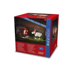 LED Acryl Santa & Rentier