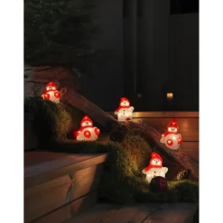 LED Acryl Schneemänner