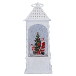 LED Schneelaterne "Heiligabend", 27 cm