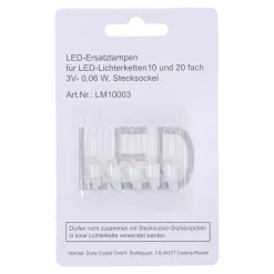 LED-Lampen 3V-0,06W, Ersatzlampen