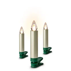 Lumix Superlight Flame Mini 12 Kerzen Basis Set in Cashmere