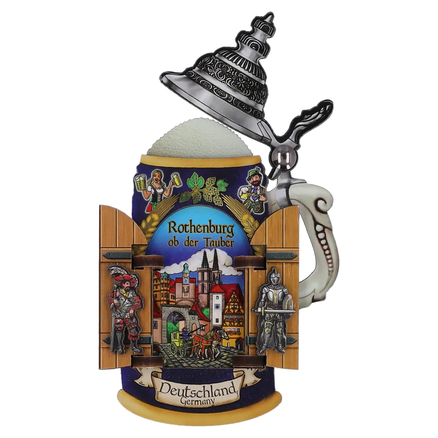 Magnet "3D Bierkrug Rothenburg"