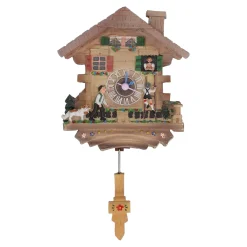 Magnet Kuckucksuhr "Alpenhaus"