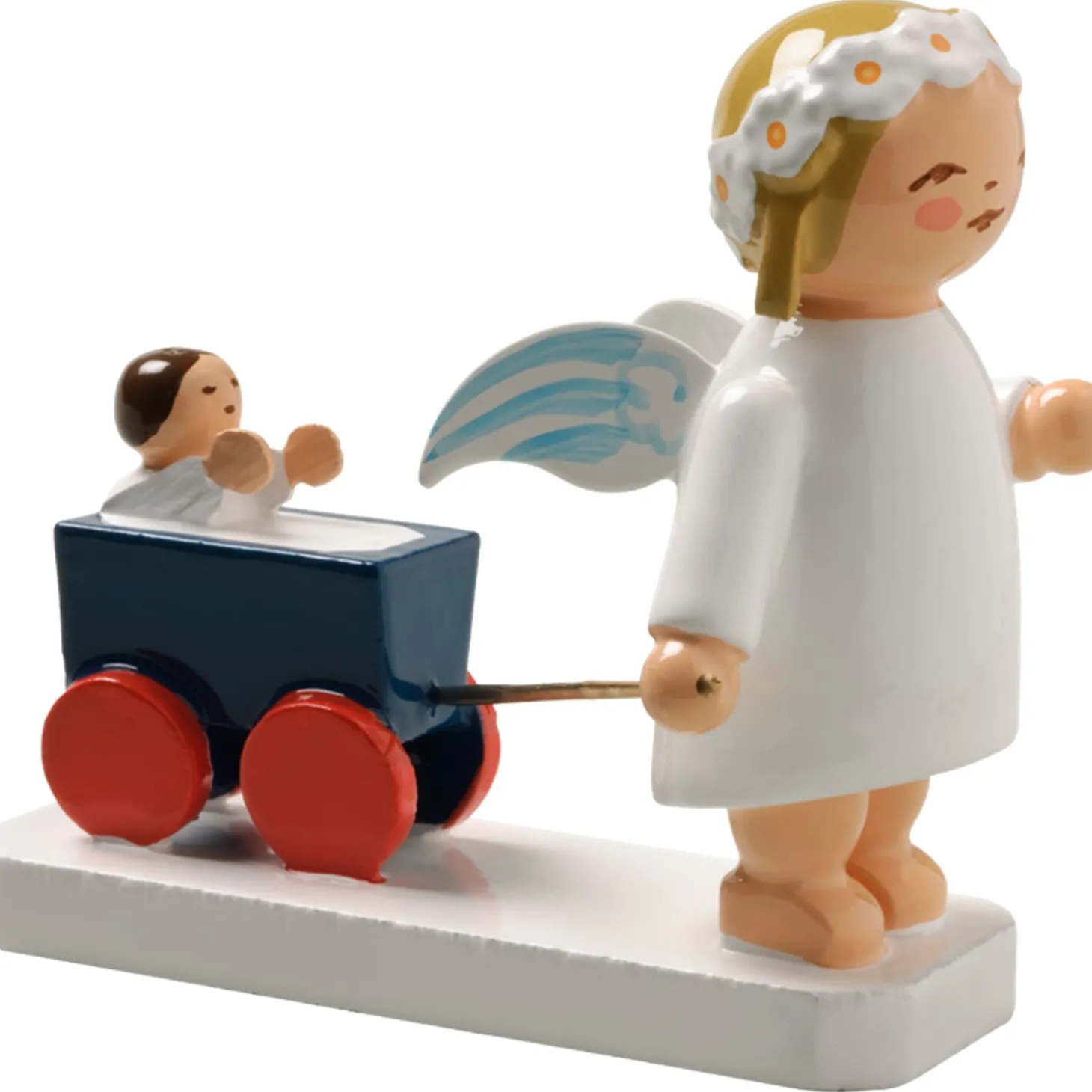 Margeritenengel mit Puppenwagen