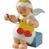 Margeritenengel mit Spielzeugente