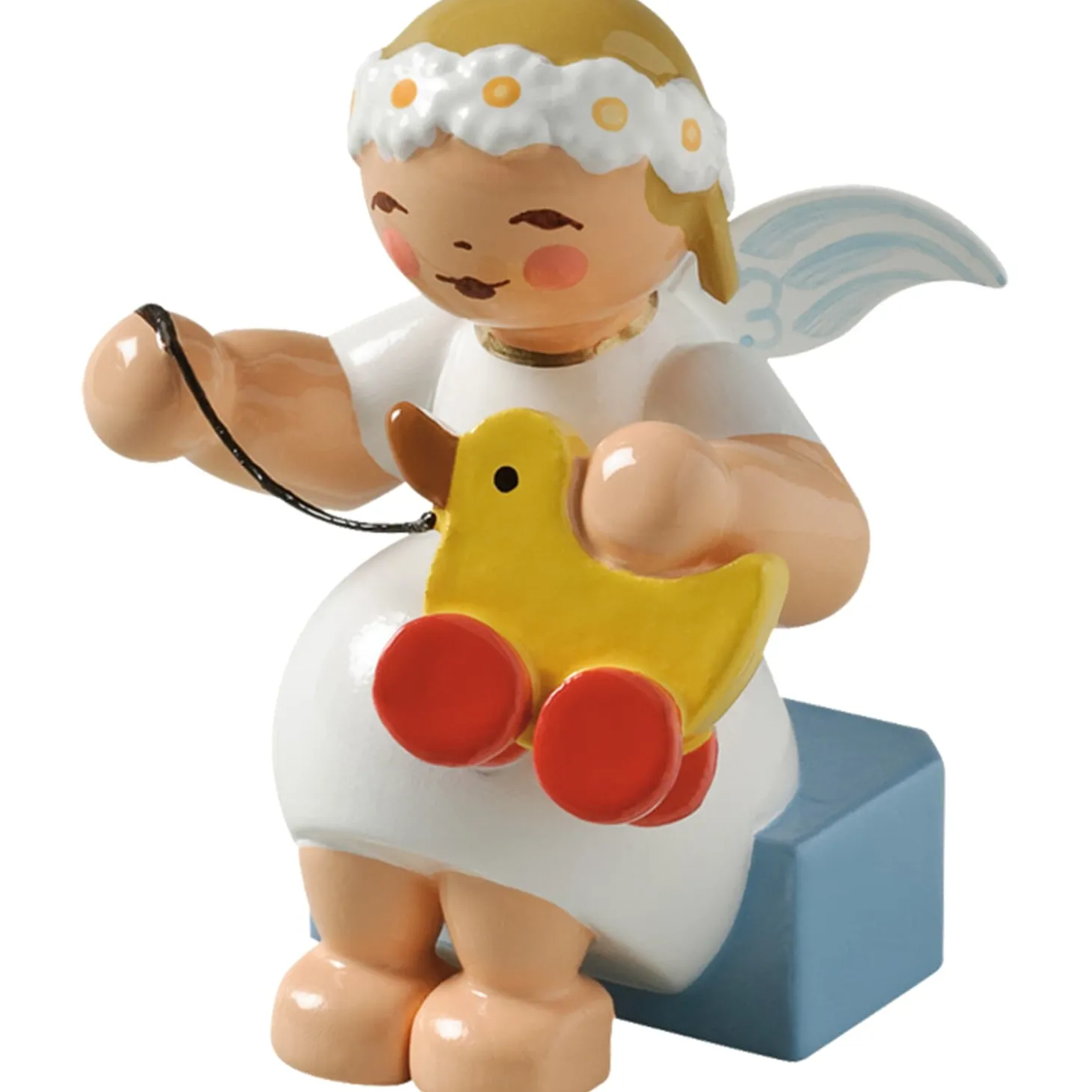 Margeritenengel mit Spielzeugente