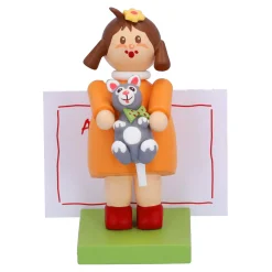 Mädchen mit Katze "Kitty"