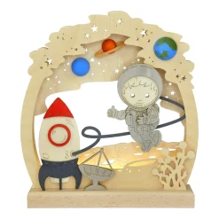 Nachtlicht Leuchte, Sandmännchen im Weltall