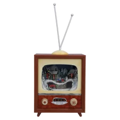 Nostalgiefernseher "Weihnachtszug", Spieldose