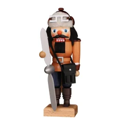 Nußknacker "Pilot", natur, 25 cm