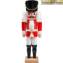 Nussknacker "Husar", rot, 28,5 cm