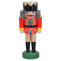 Nussknacker "König", rot, 16,5 cm