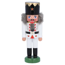 Nussknacker "König", weiß, 13,5 cm