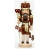 Nussknacker "Lebkuchenkönig" natur, 37,5cm