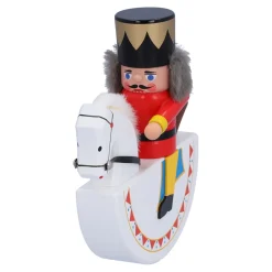 Nussknacker "Reiterlein", König, 14,5 cm
