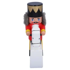 Nussknacker "Reiterlein", König, 14,5 cm
