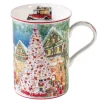 Porzellan-Tasse "40 Jahre Weihnachtsdorf"