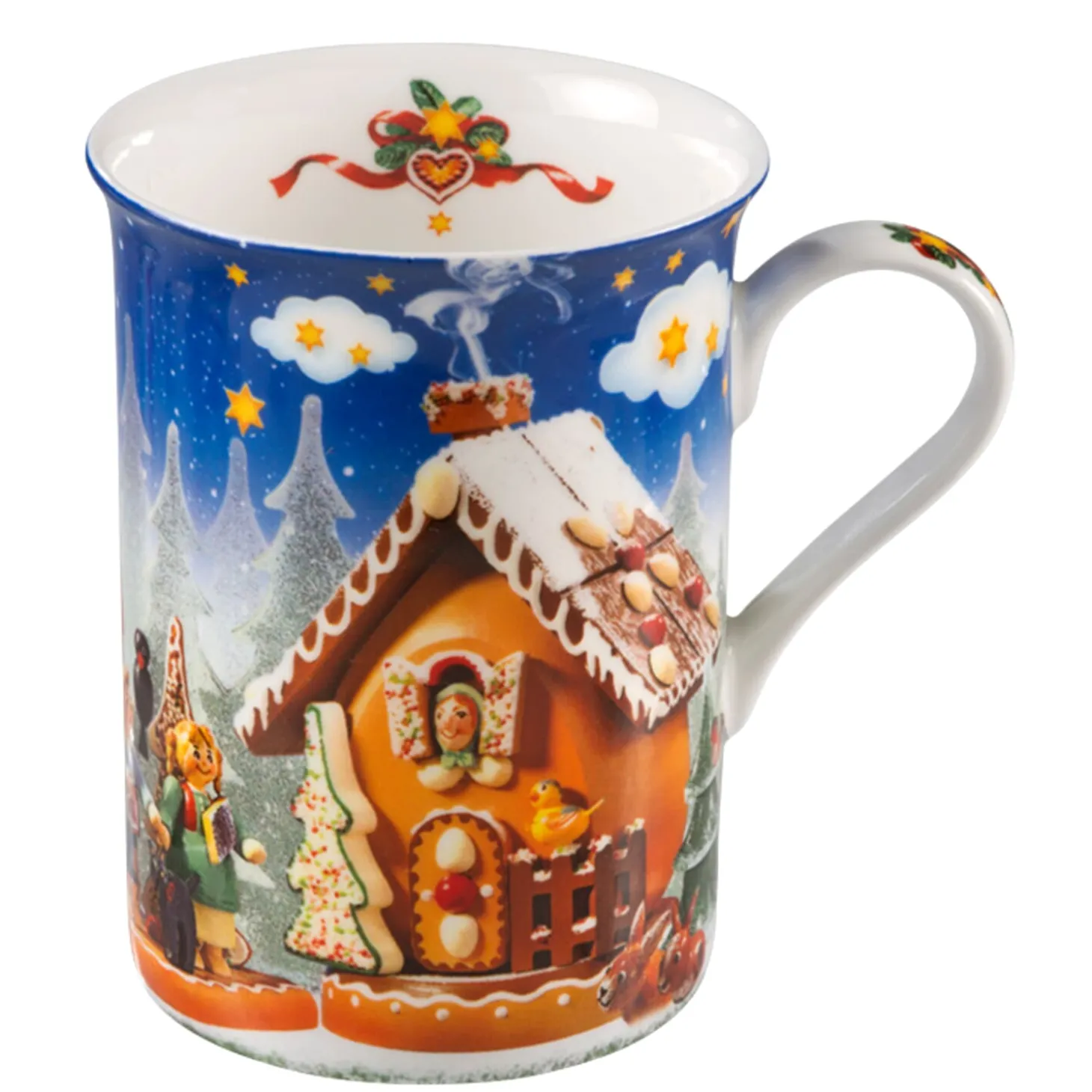 Porzellan-Tasse "Hänsel und Gretel"